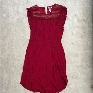 Dolan Burgundy Mini Dress
